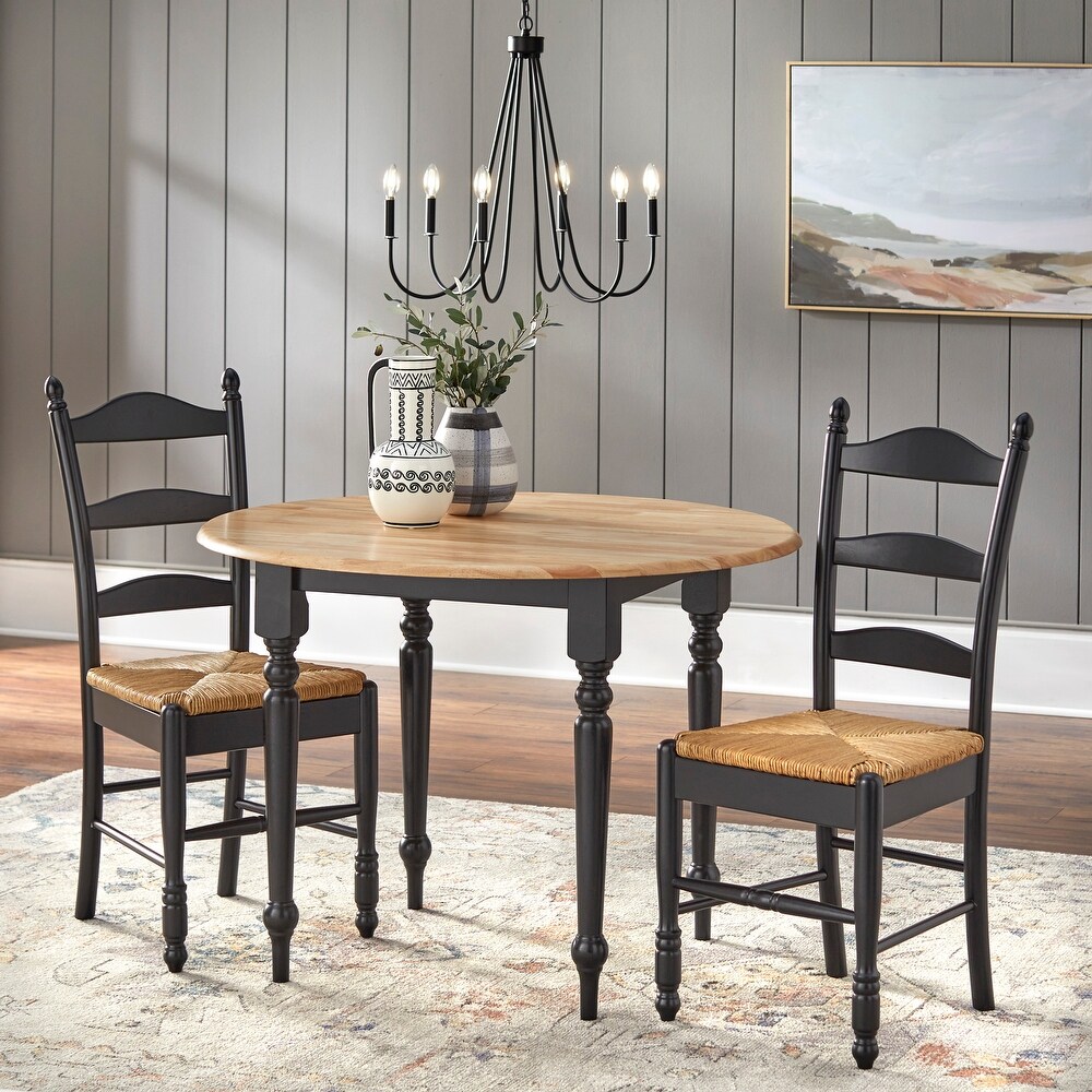 Simple Living 3 Piece Jessie Ladder back Dining Set