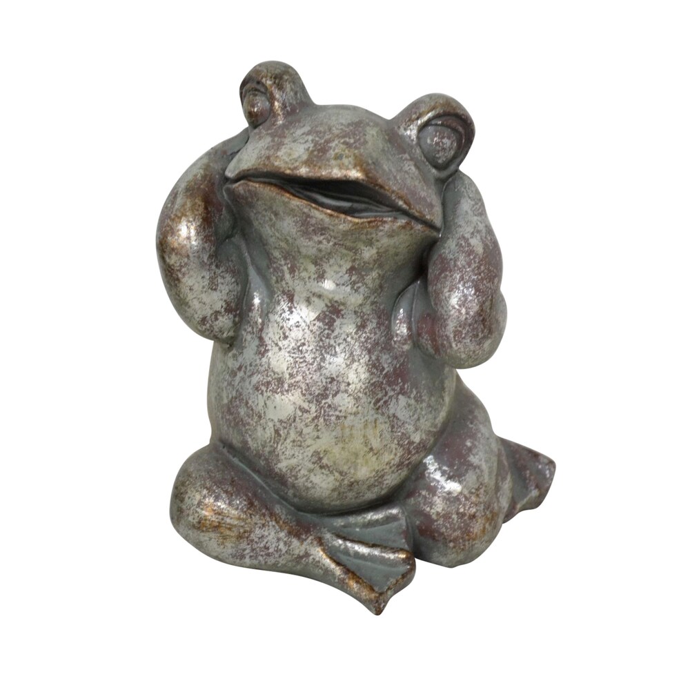 HEAR NO EVIL FROG STATUE