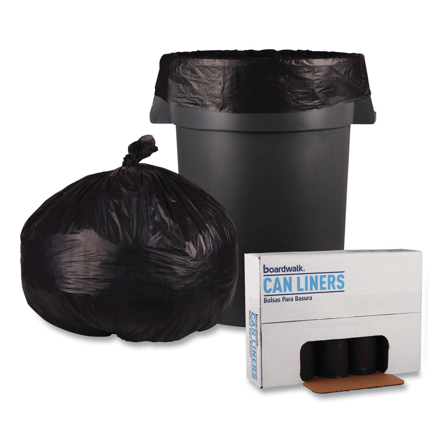 Low-Density Waste Can Liners by Boardwalkandreg; BWK4347H