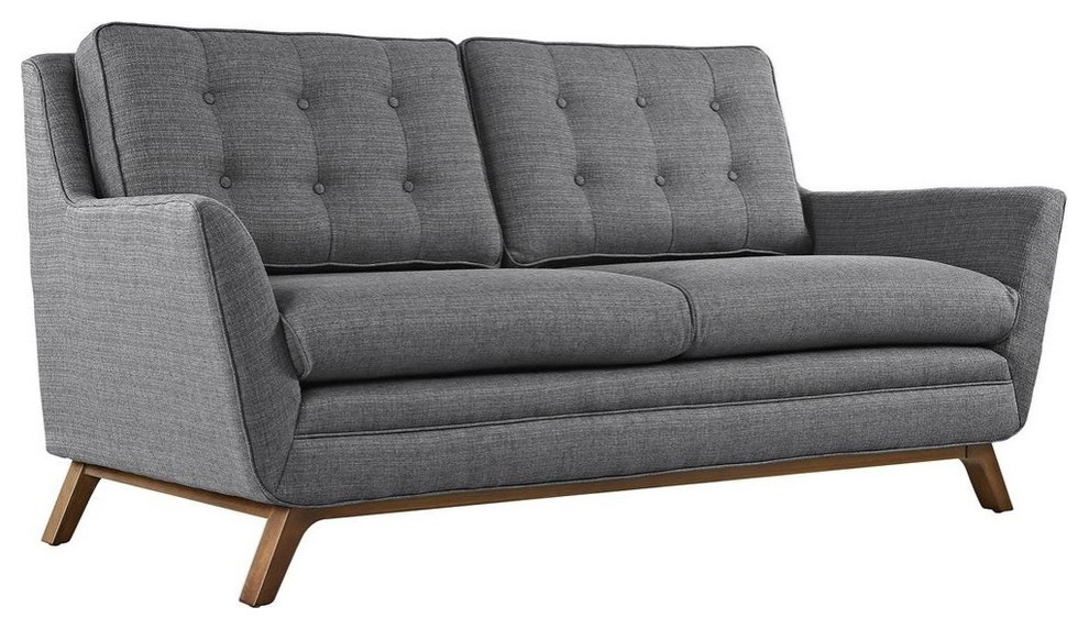 Modway Furniture Beguile 155 quotLiving Room Set Set of 2   Midcentury   Sofas   by BisonOffice  Houzz