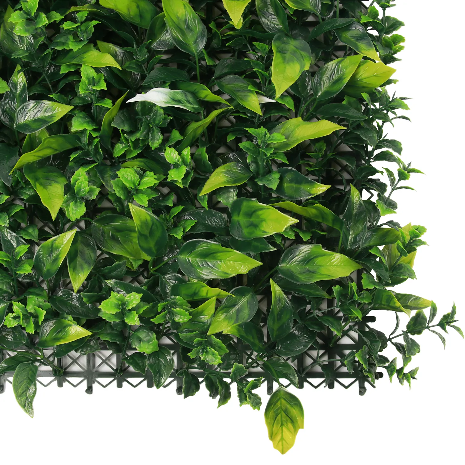 P149 Garden Supplies Vertical Boxwood Hedge Artificial Green Foliage Panel Plastic Grass Wall for Outdoor Decoration