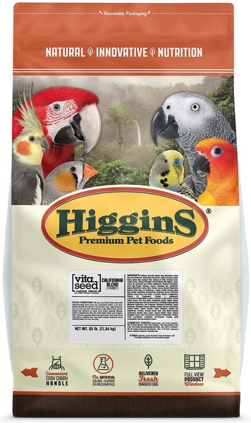 Higgins Vita Seed California Blend Parrot Food