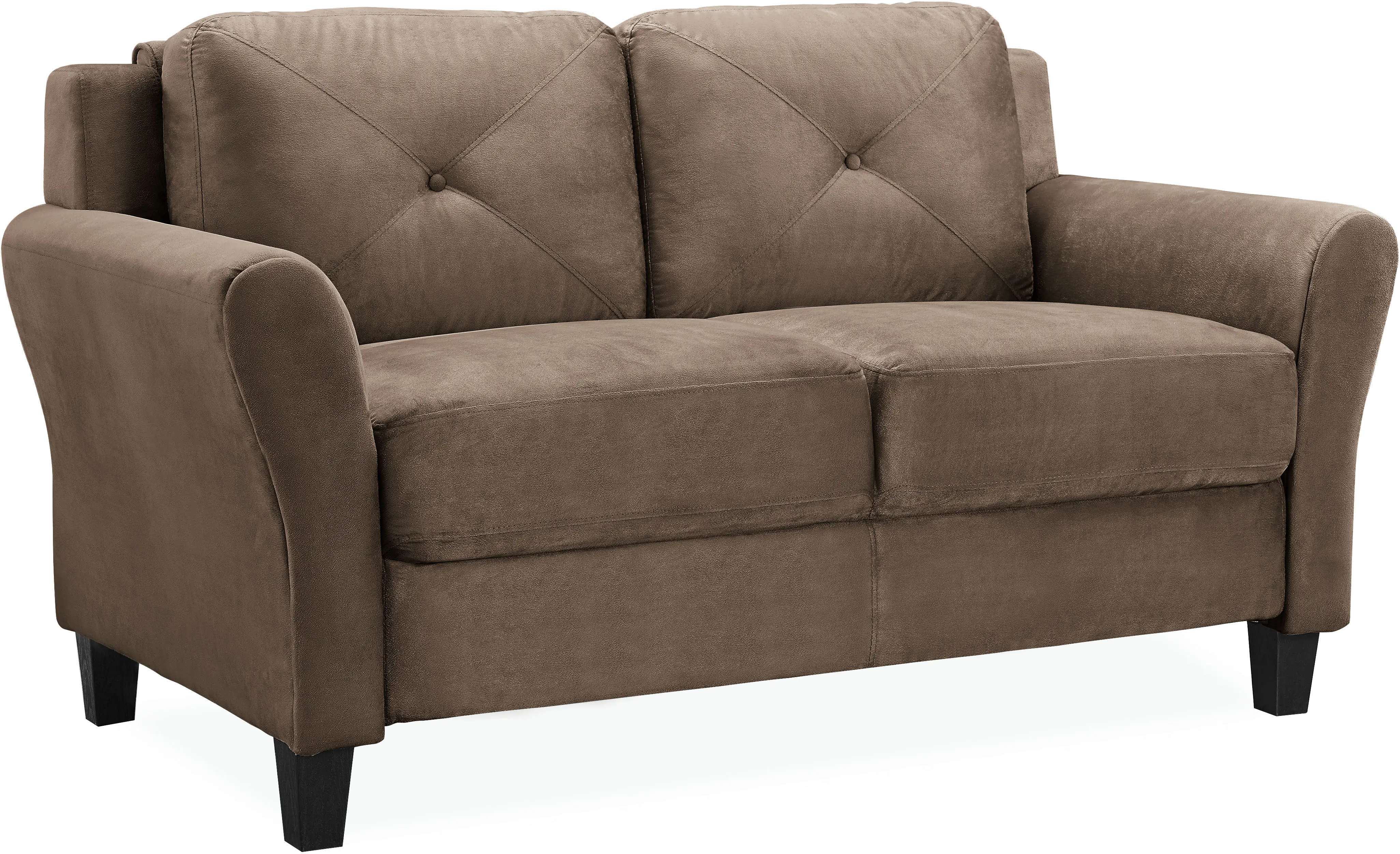 Harvard Brown Loveseat