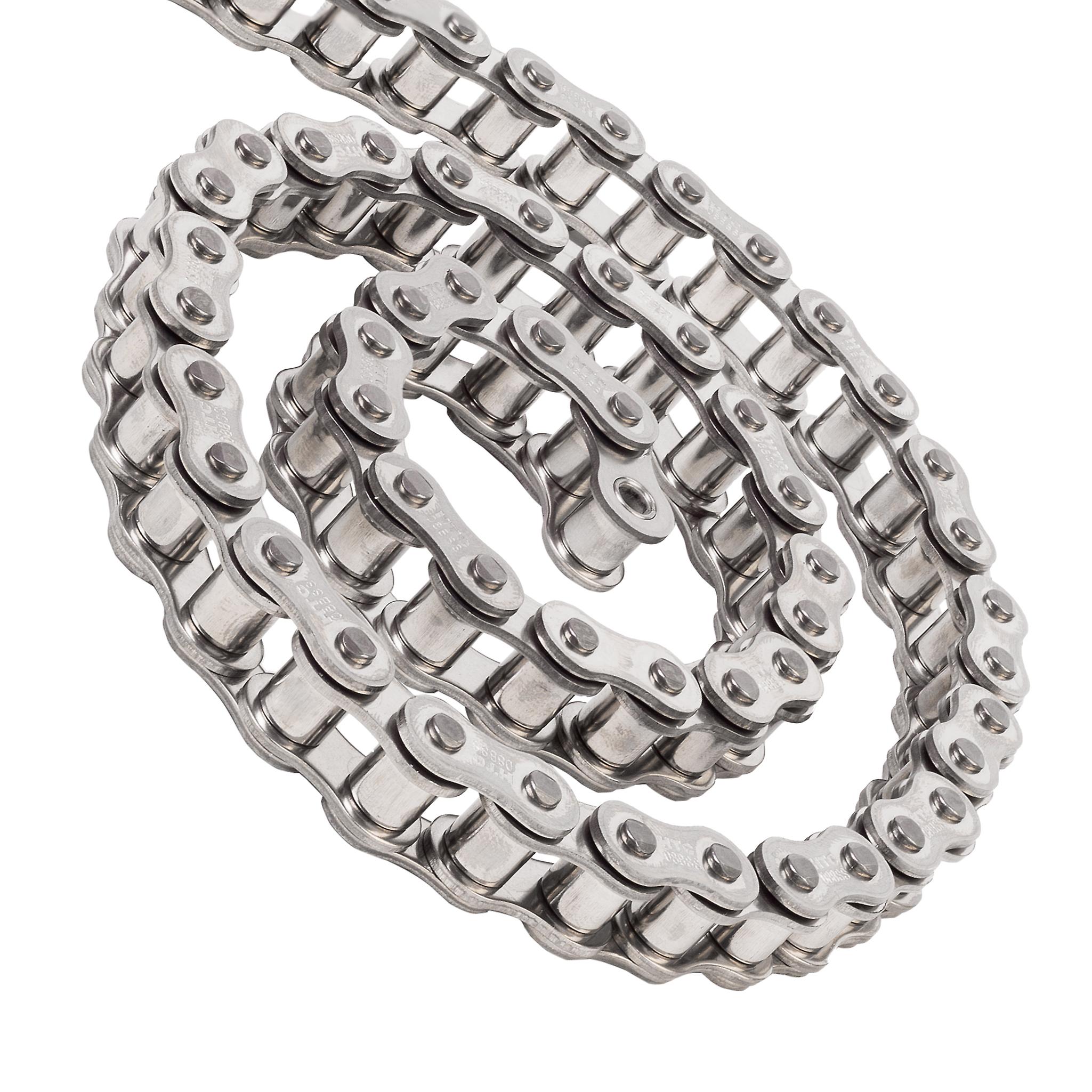 HTC 16B-1-SS BS Stainless Steel Simplex Roller Chain Pitch 25.4 mm 5 Metre