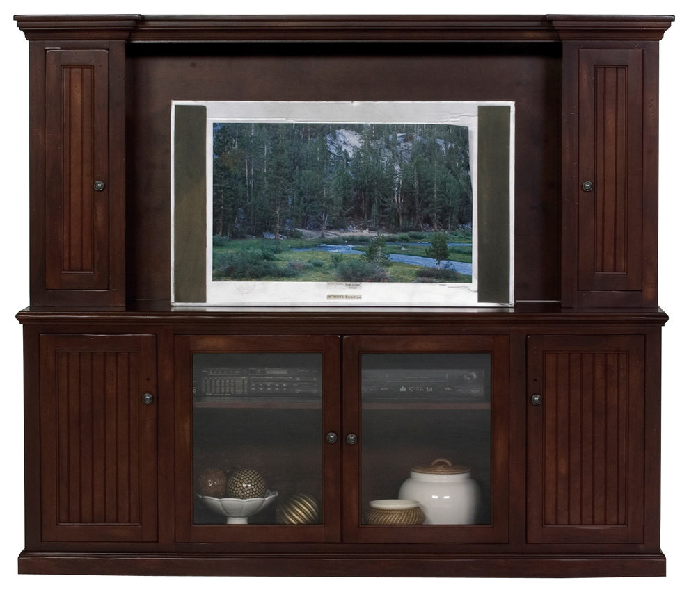 Eagle Furniture  Coastal Entertainment Console   Traditional   Entertainment Centers And Tv Stands   by Eagle Furniture  Houzz