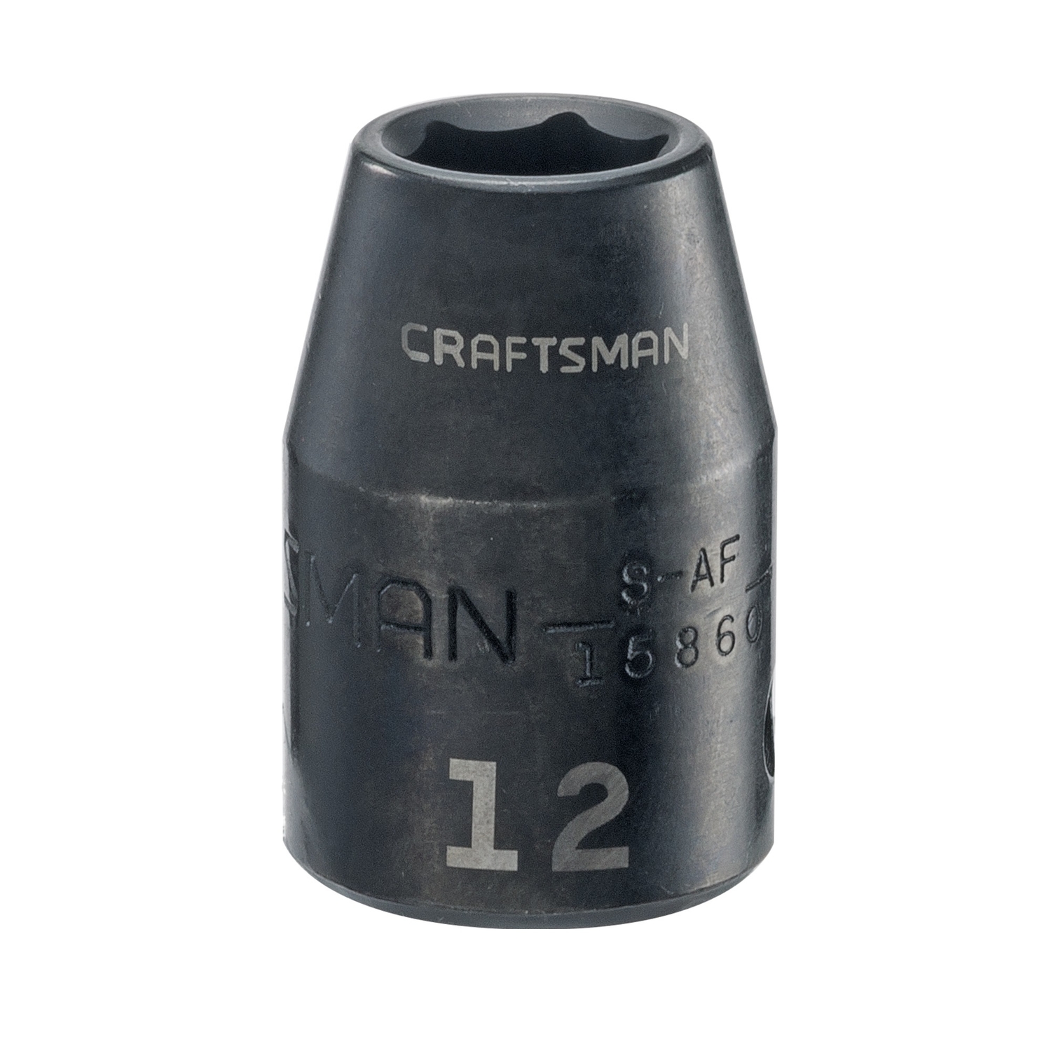 Craftsman 12 mm X 1/2 in. drive Metric 6 Point Standard Impact Socket 1 pc