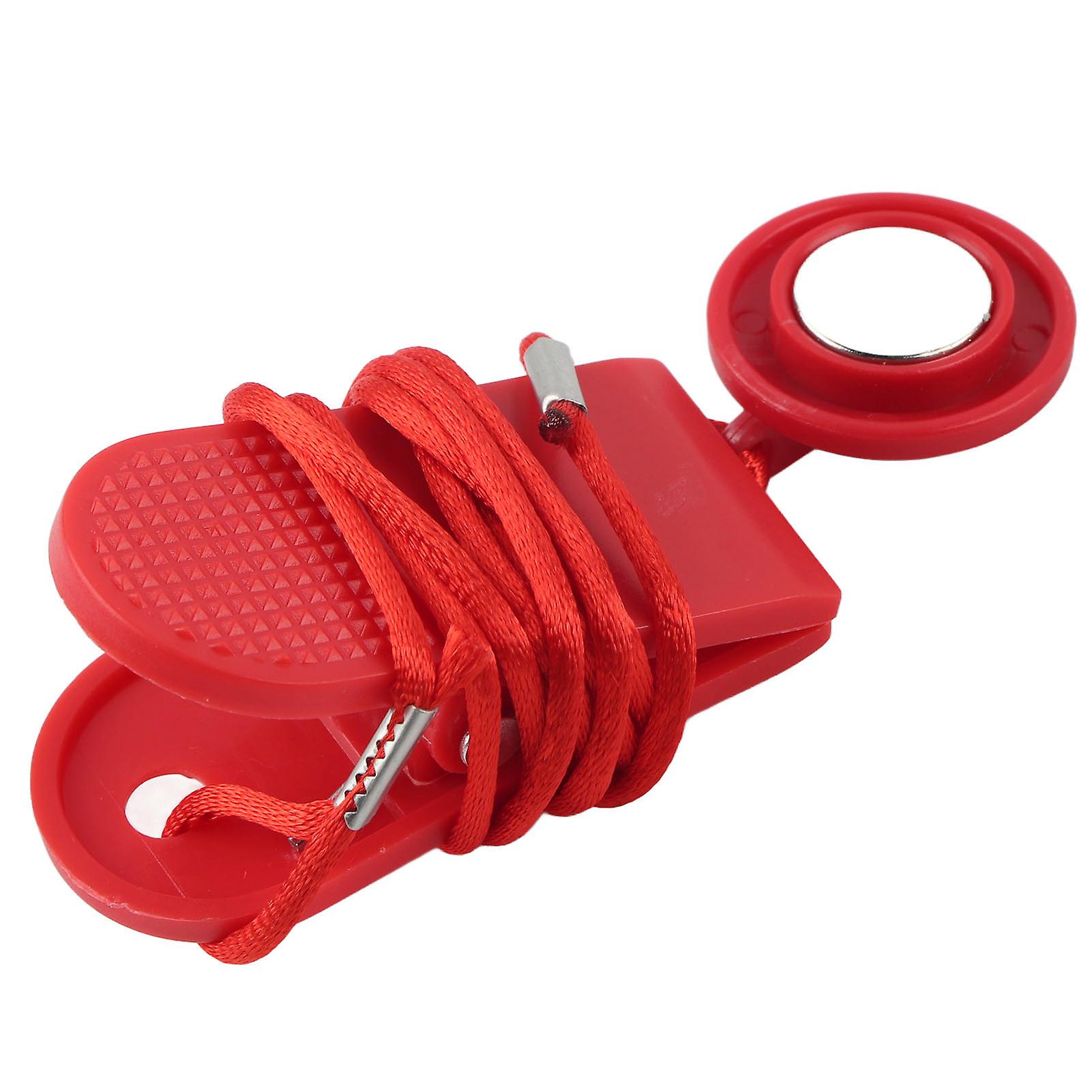 Treadmill Universal Safety Switch Lock Sports Running Machine Security Key Red(magnetic Small)