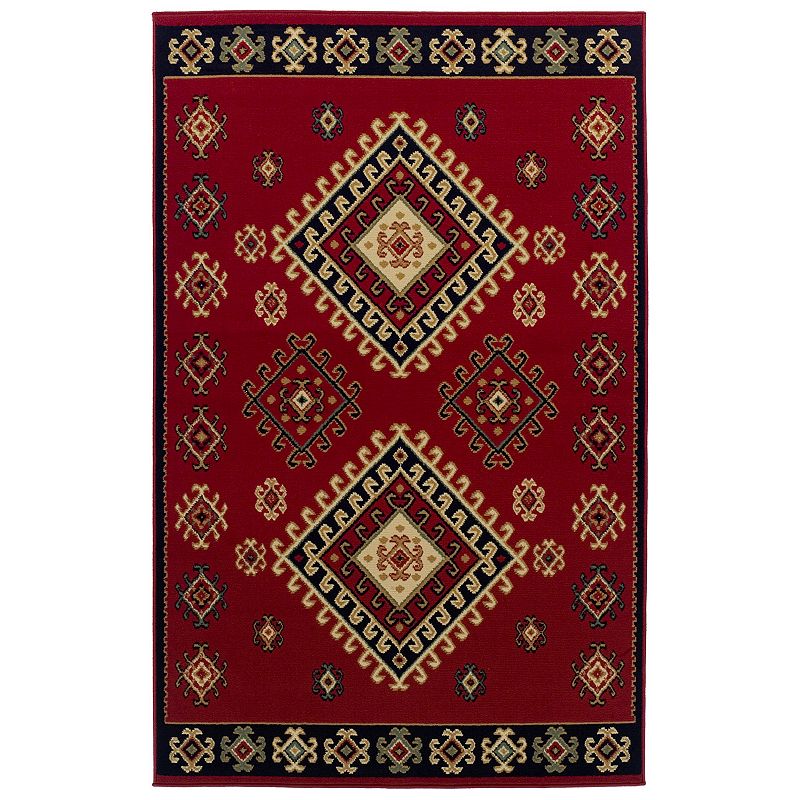 SUPERIOR Santa Fe Geometric Indoor Area Rug