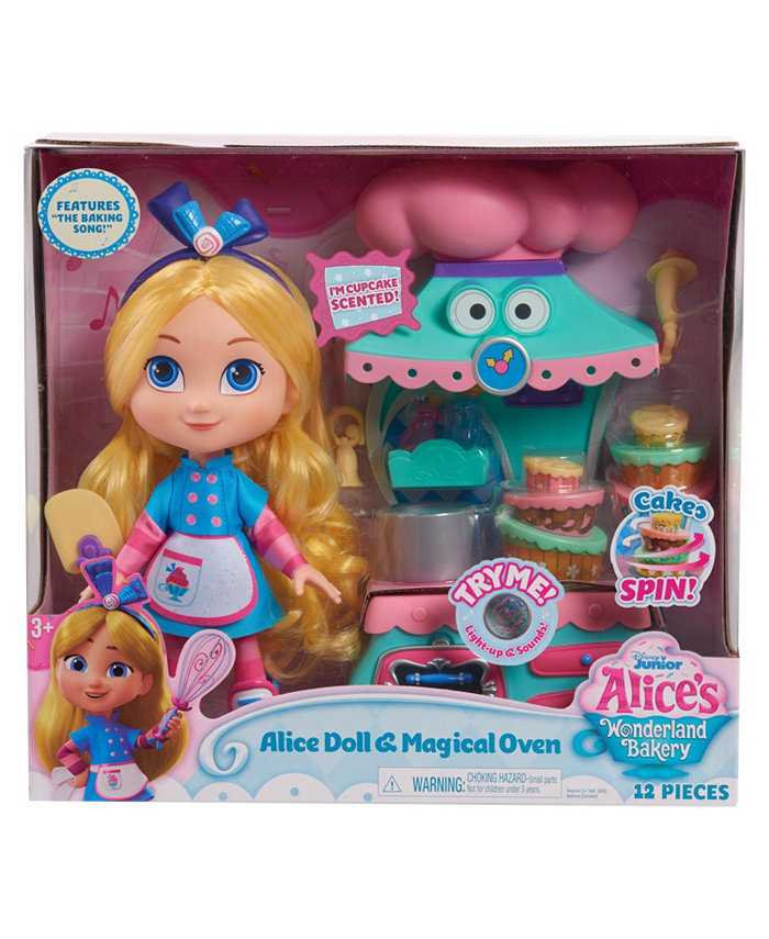 Alices Wonderland Bakery Alice Doll and Magical Oven Set  8 Piece