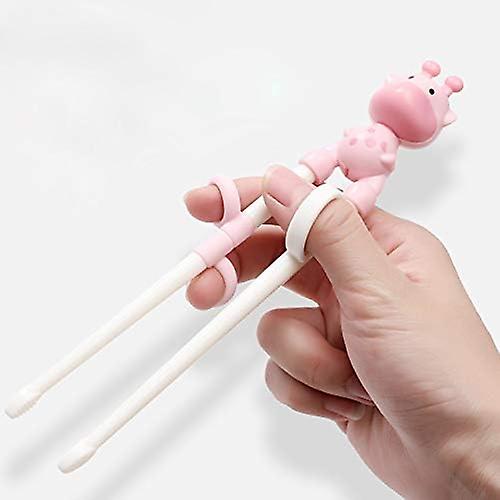 Chicken Shape Chopsticks， Easy To Use Training Chopsticks For Children And Adults， Made With Non-toxic Dishwasher-safe Reusable Chopstick Set (pink De