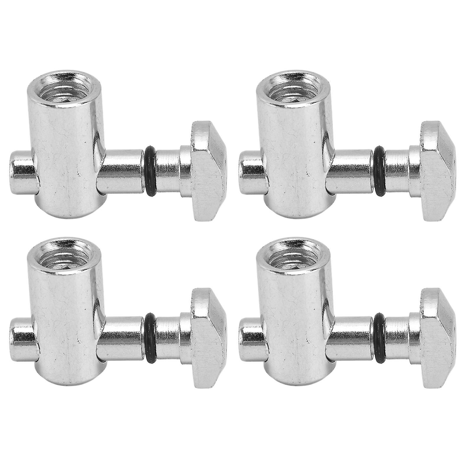 4Pcs Anchor Type Connector Carbon Steel Galvanized European Standard 3040 General 0/180 Degrees