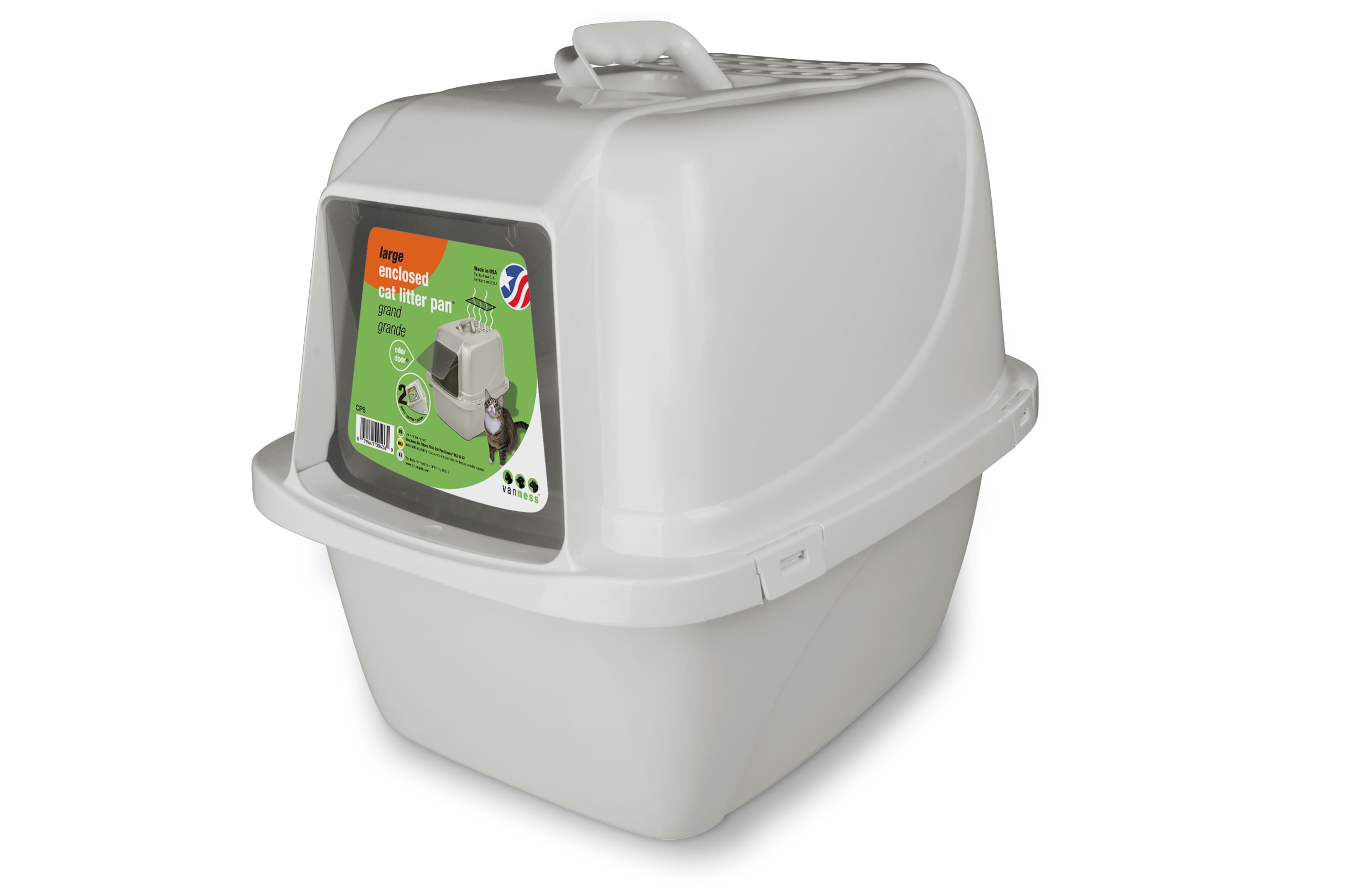 Van Ness Covered Cat Litter Box， Large