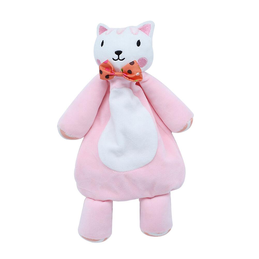 Stuffed Cat Baby Plush Animal Sleeping Soothing Toy For Infants Toddler Kids