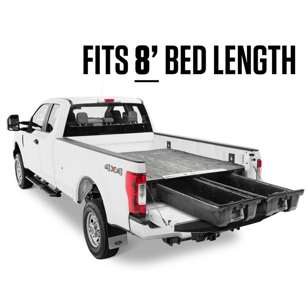 DECKED 8 ft. Bed Length Pick Up Truck Storage System for Ford Super Duty (1999-2016) DS5