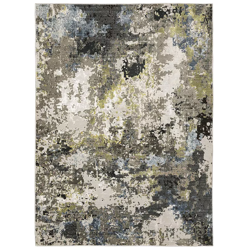 StyleHaven Cameron Chaotic Modern Abstract Area Rug