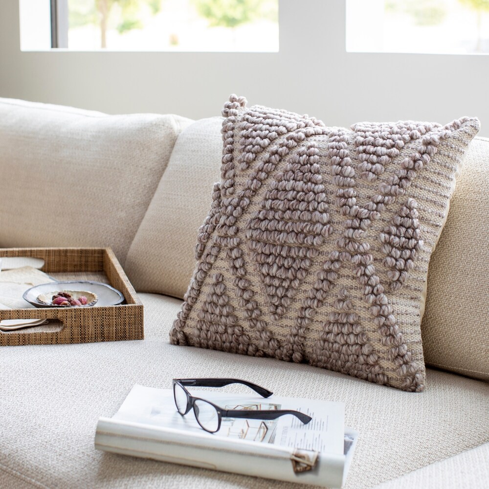 Katinka Bohemian Hand woven Diamond Pillow