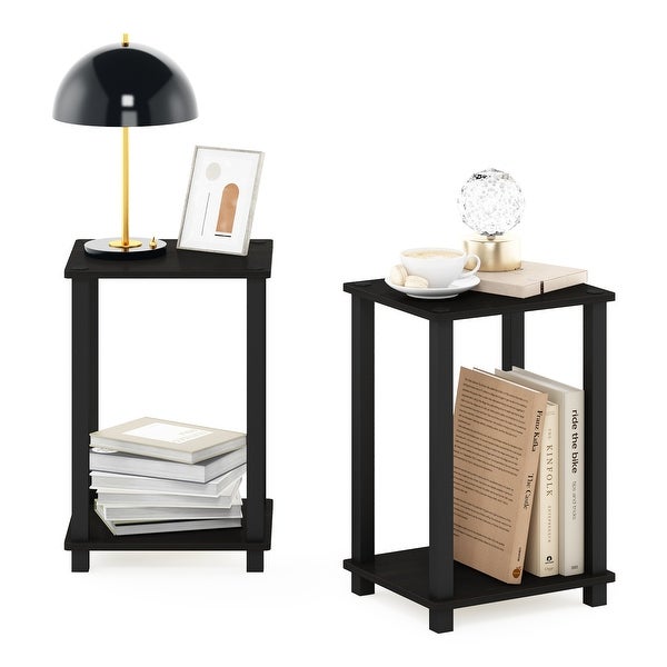 Furinno Simplistic End Table， Small， Set of 2