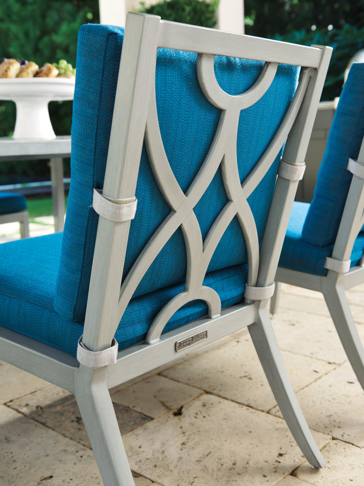 Side Dining Chair   Transitional   Outdoor Dining Chairs   by Lexington Home Brands  Houzz