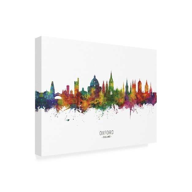 Trademark Fine Art Michael Tompsett x27 oxford England Skyline Named x27 Canvas Art