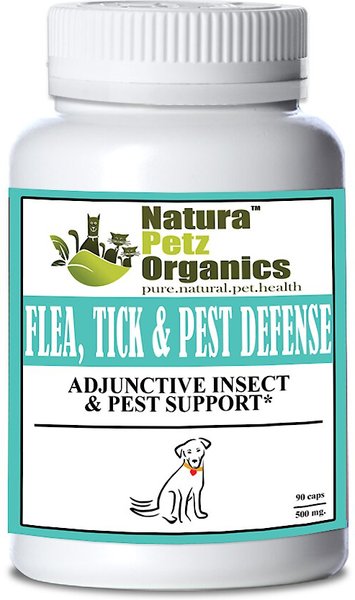 Natura Petz Organics Flea + Tick Dog Supplement