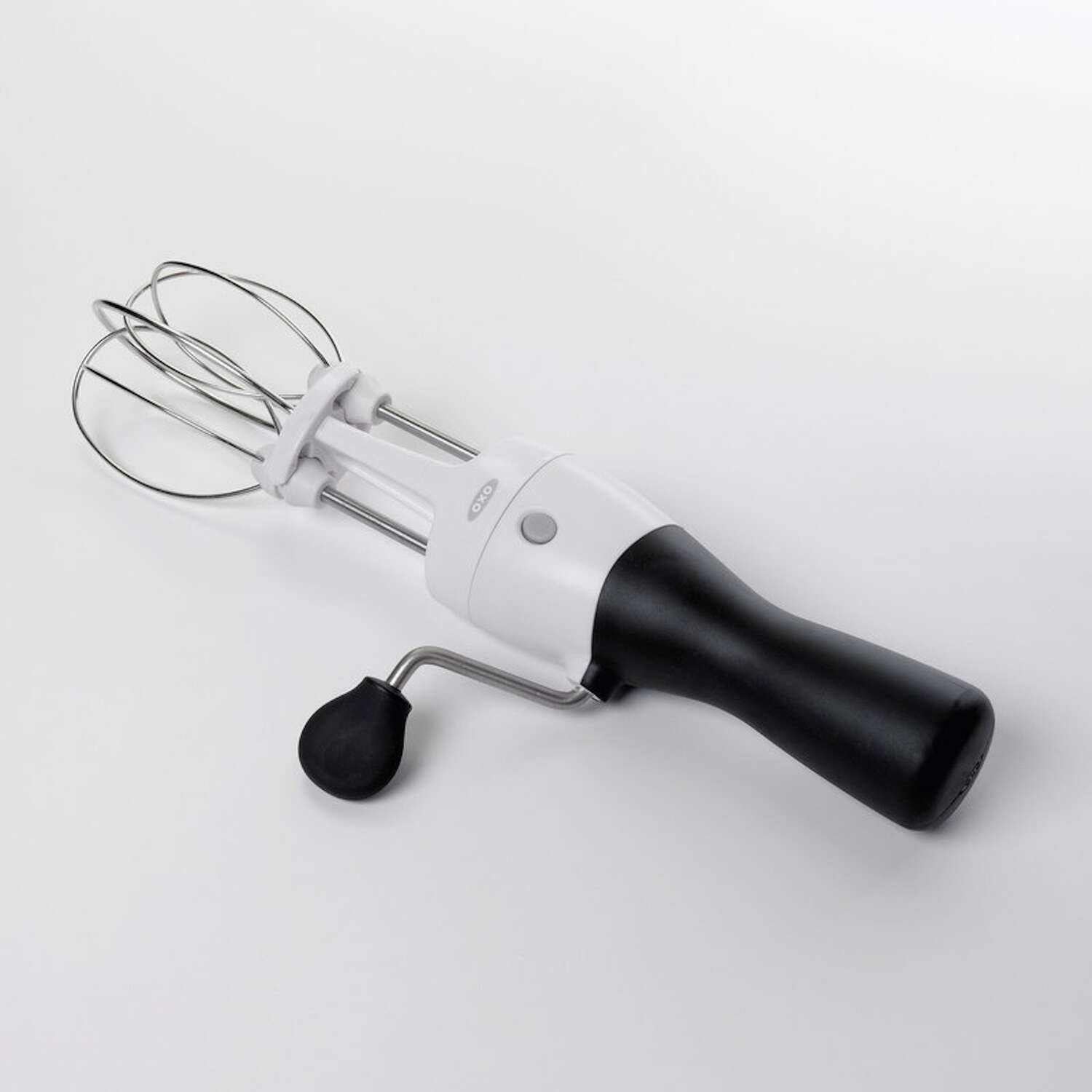 OXO Good Grips Black/White Plastic/Stainless Steel Egg Beater