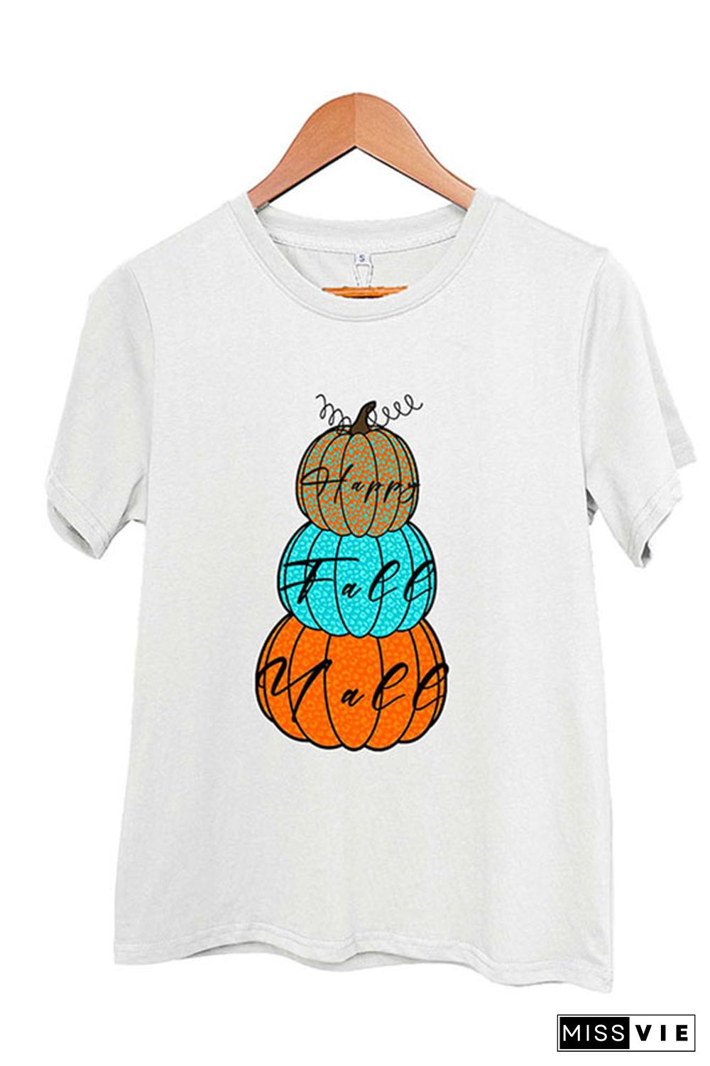 Pumpkin Fall Y'all Shirts Women Graphic Tees Wholesale