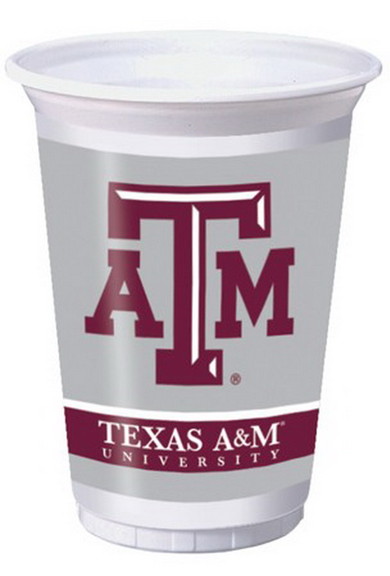 Creative Converting 014848 Texas A  ampM 20 Oz. ...