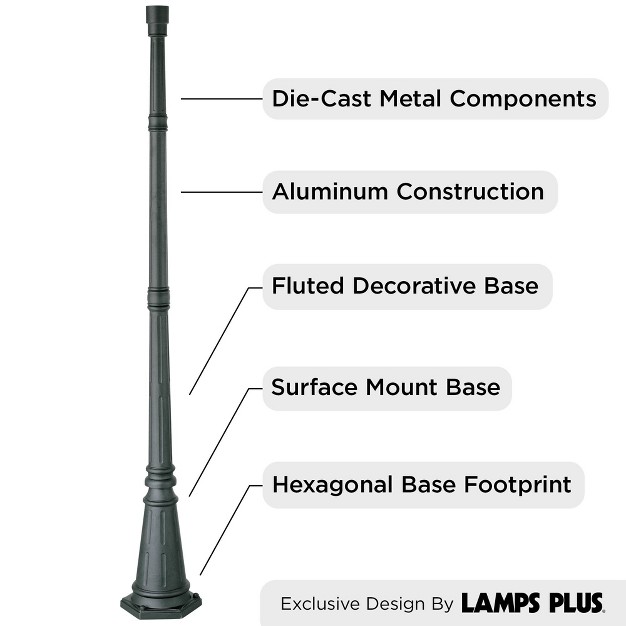 For Post Exterior Barn Deck House Porch Yard Patio Home Outside Walkways