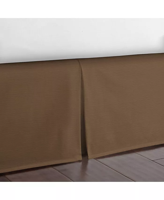 6ix Tailors Fine Linens Nova Walnut Platform Bed Skirt Full 15