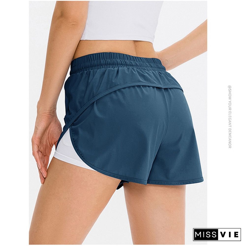 Summer Seamless Women's Shorts Loose Casual Cycling Shorts Running Workout Fitness Short Gym Push Up Yoga Pants Woman Clothes