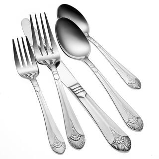 Oneida New York 1810 Stainless Steel Teaspoons U.S. Size (Set of 12) T131STSF