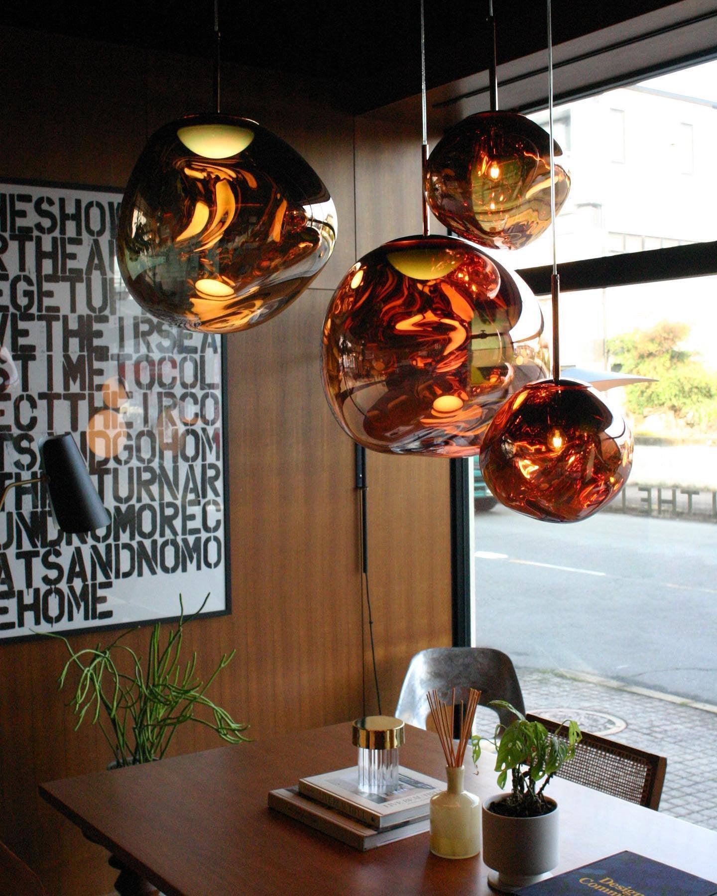 Multi Lava Round Pendant Lamp