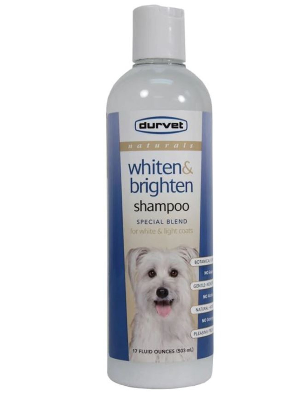 Durvet Naturals Whiten and Brighten Shampoo， 17 Oz.