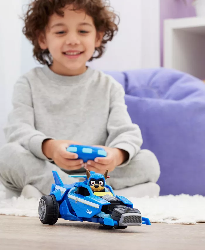 PAW Patrol The Mighty Movie  Remote Control Car with Molded Mighty Pups Chase