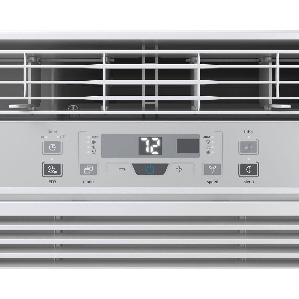 Midea 6000 BTU 115-Volt Window Air Conditioner with Remote in White MWA06CR71