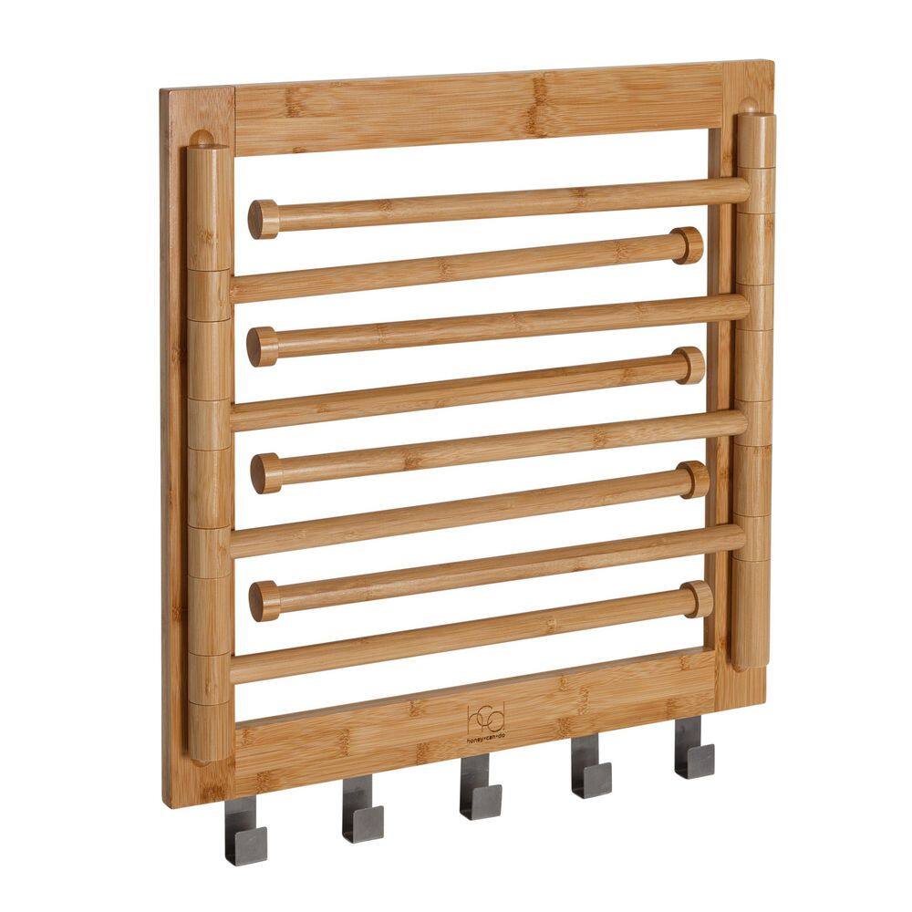 Honey-Can-Do Wall-Mounted Swivel Clothes Drying Rack 1.73W x 22H DRY-09386