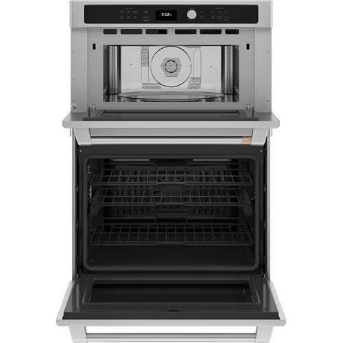 Caf¨¦ 30-inch Built-in Double Wall Oven with Advantium? Technology CTC912P2NS1