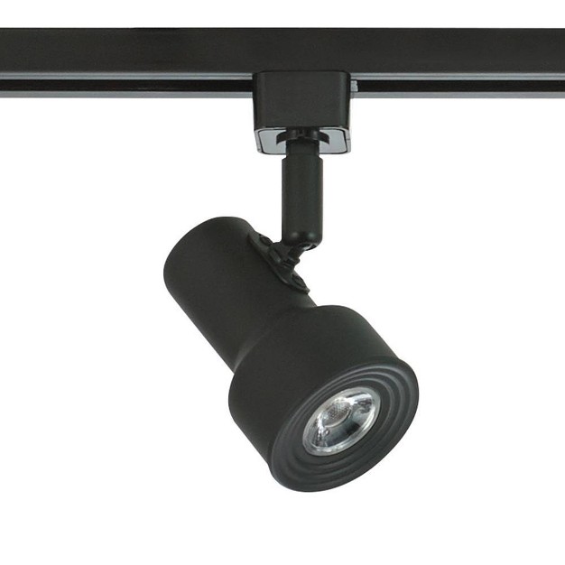 Led 3 light Step Linear Track Pendant Black Cresswell Lighting