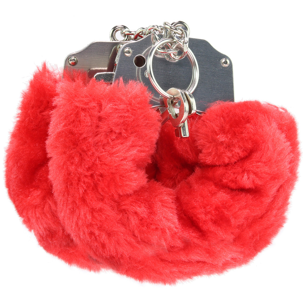 Fetish Fantasy Beginner's Furry Cuffs in Red