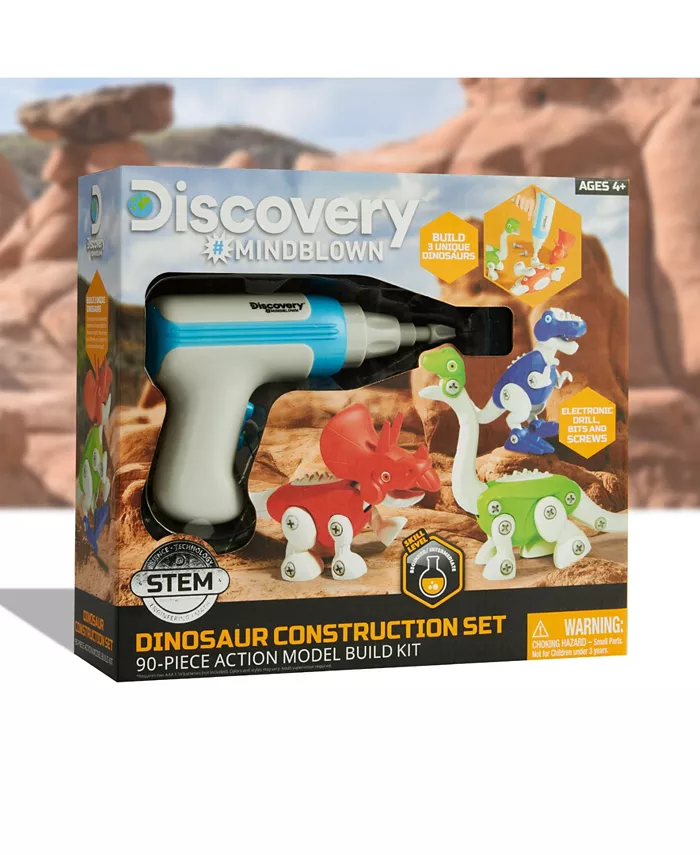 Discovery #MINDBLOWN Dinosaur Construction Action Model Build Set