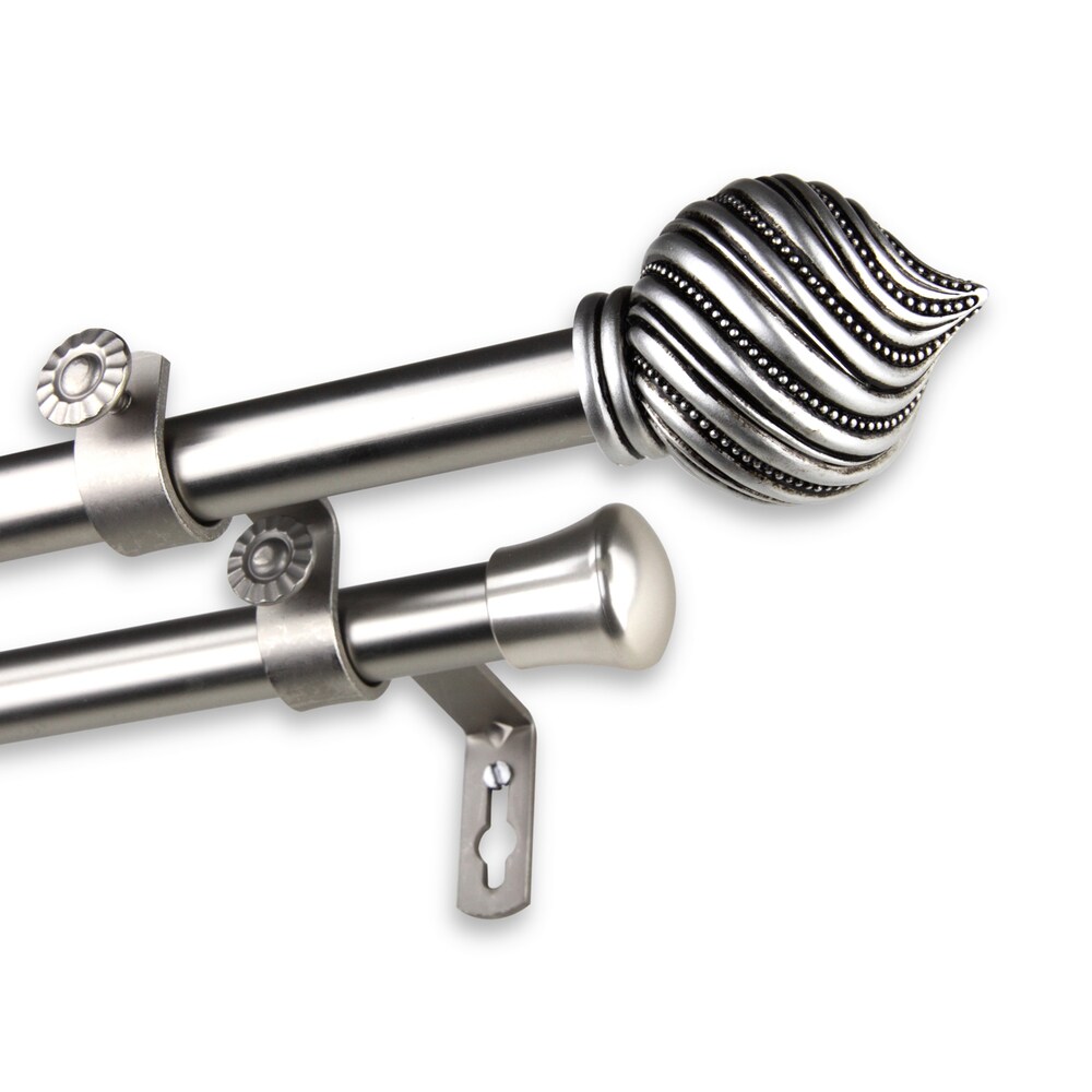 InStyleDesign Mya Adjustable Double Curtain Rod
