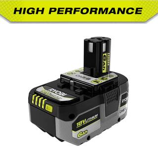 RYOBI ONE+ 18V 6.0 Ah Lithium-Ion HIGH PERFORMANCE Battery PBP007