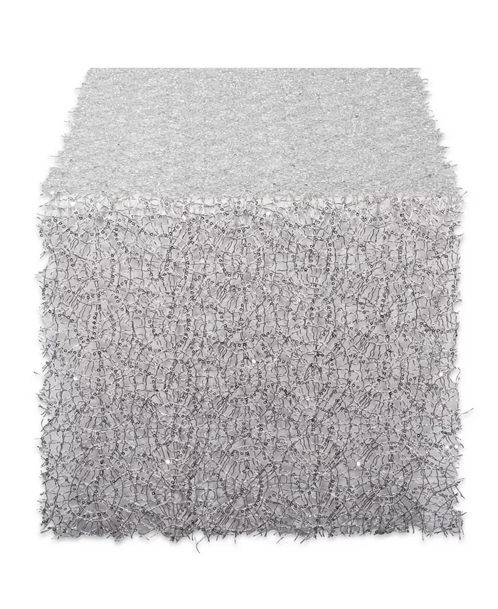 Design Imports Sequin Mesh Table Runner Roll 16 x 10'