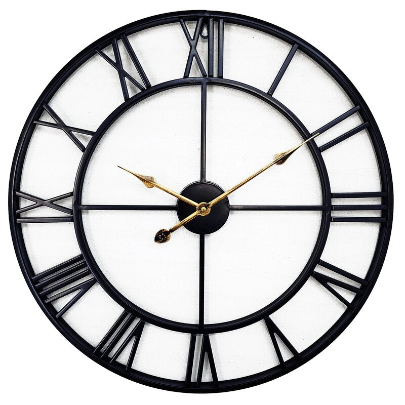 Devere Metal Wall Clock