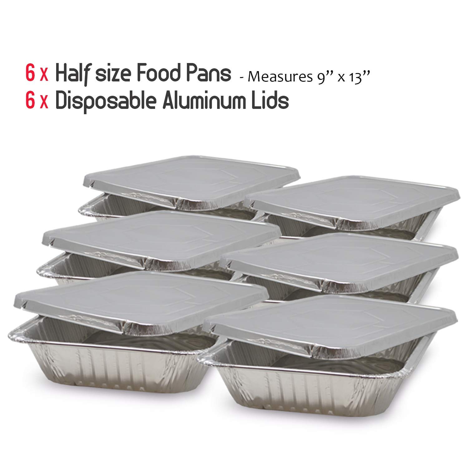 Chafing Dish Buffet Set Disposable， Buffet Servers and Warmers， Buffet Serving Kit， Food Warmers Trays， 9x13 Wire Racks， Pans， Food Pans， Serving Utensils， Fuel， Chafing Dish Set for Parties， Catering