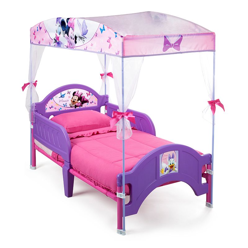 Delta Children Disney's Minnie Mouse Toddler Canopy Bed