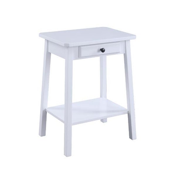 Accent Table/Side Table， Gray Finish