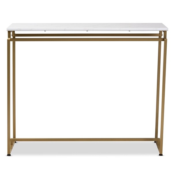 Silver Orchid Coleman Modern and Contemporary Console Table