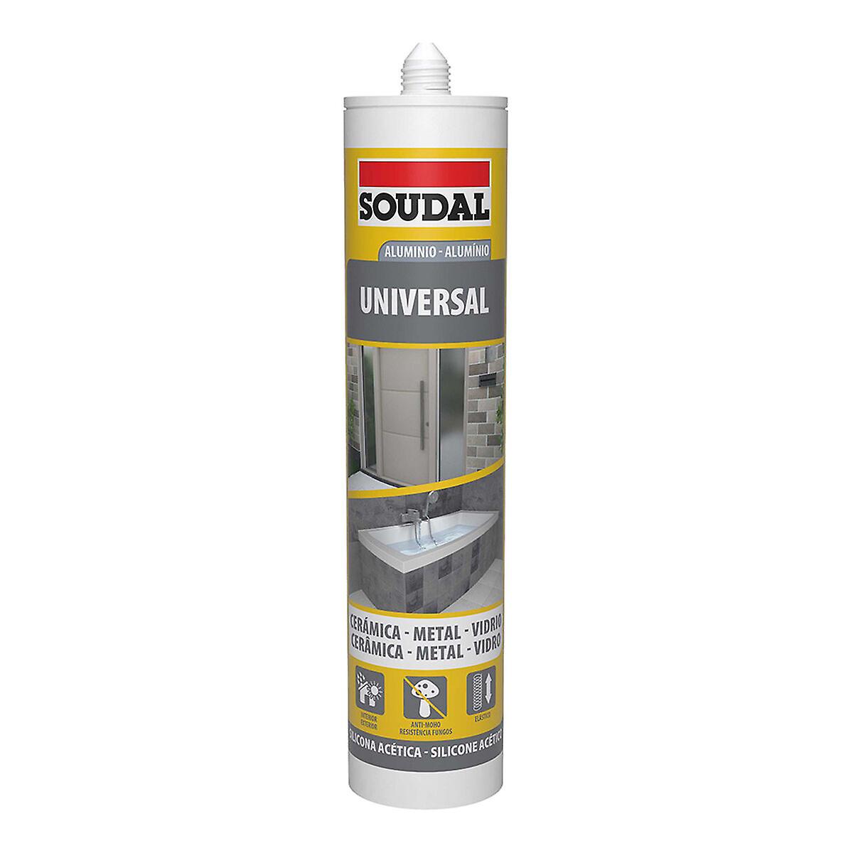 Silicone Soudal 115924 Universal Silver 280 ml