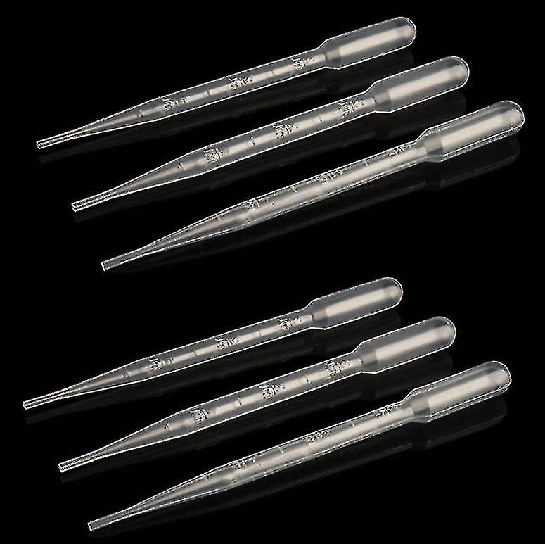 10pcs 5ml Plastic Transfer Pipettes Eye Dropper， Disposable Essential Oils Pipettes Dropper Makeup T